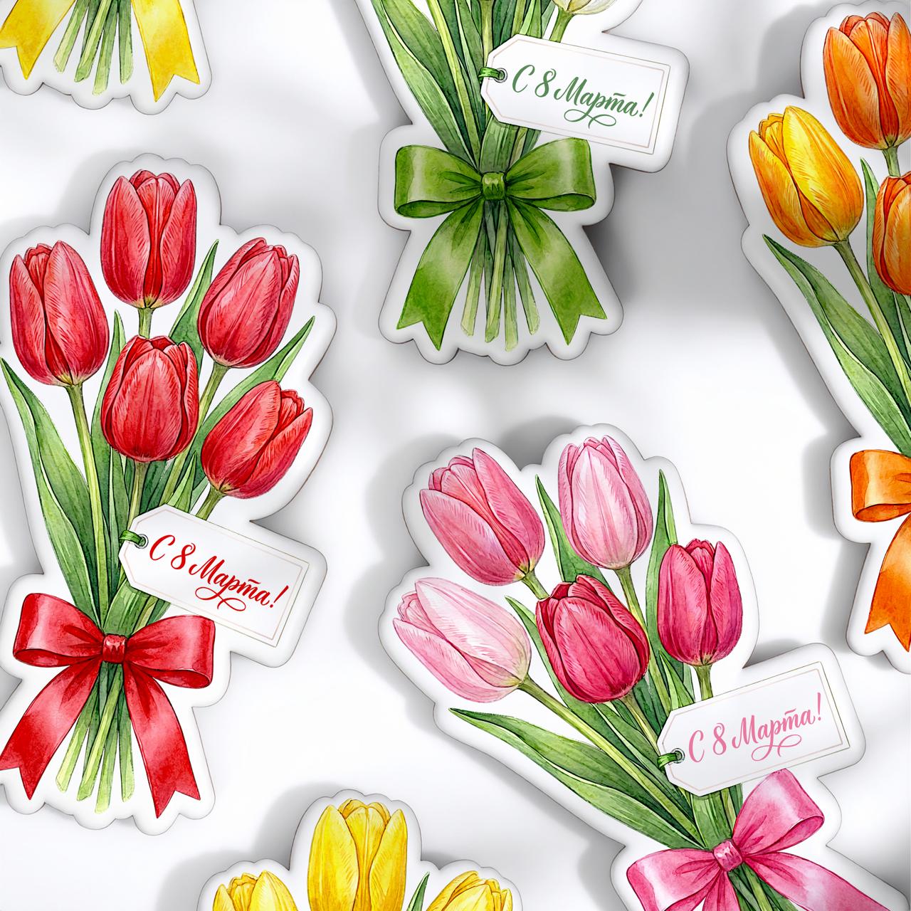 Букет на 8 Марта